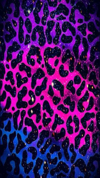 Multicolor Animal Print Shimmer Leopard Print Wallpaper