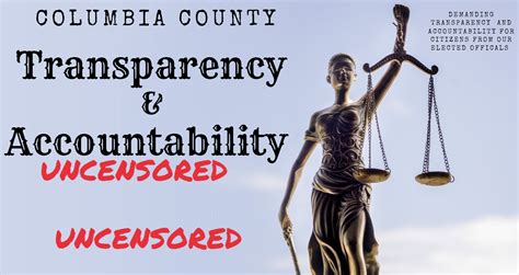 Columbia County Transparency & Accountability - CCTA Uncensored