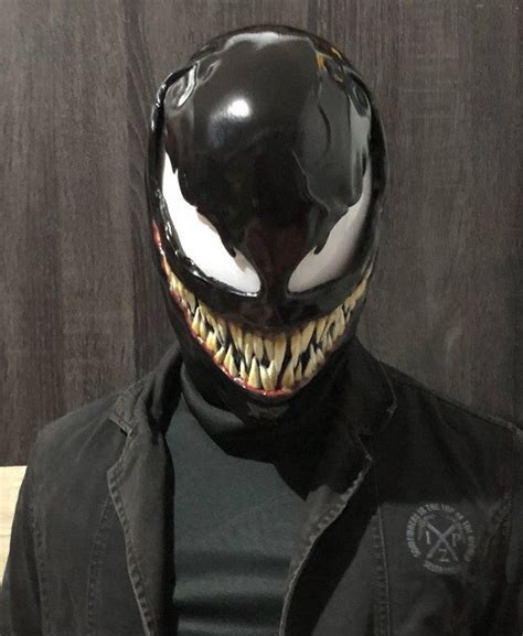 Venom Mask 2018 Hq Resin Extreme Details Etsy Cool Masks