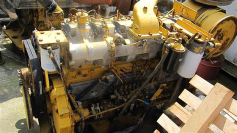 Komatsu 6d125 Diesel Engine Used Hr Nvlf 6302 Hn