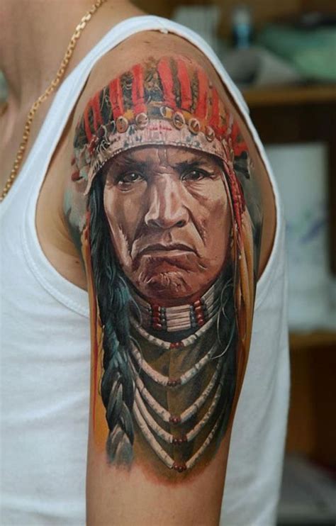 70 Native American Tattoo Designs Cuded Native American Tattoo
