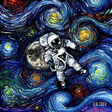 Space Oddities My Newest Original Oil Painting Pics