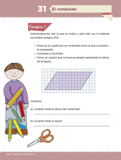 Catálogo de libros de educación básica. Desafíos Matemáticos libro para el alumno quinto grado 2017-2018 - Página 68 - Libros de Texto ...