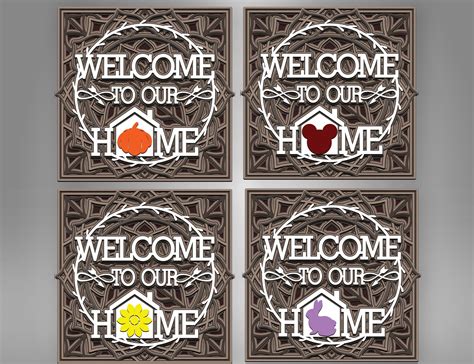 Free Free 163 Interchangeable Home Sign Svg SVG PNG EPS DXF File