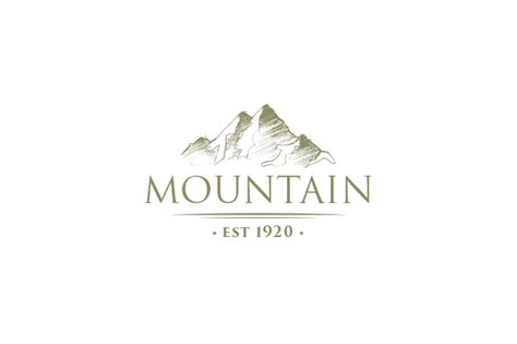 Amazing Mountain Logo Png Ai Design Inspiration Graphic