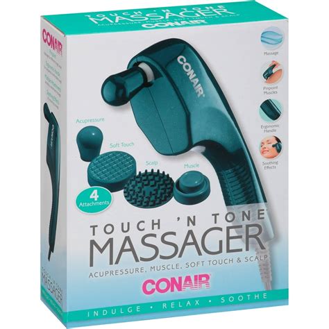 Conair Touch N Tone Massager With 4 Attachments