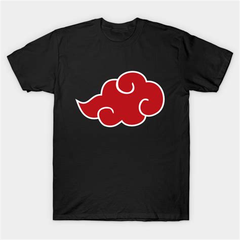 Akatsuki Logo Red Cloud Akatsuki T Shirt Teepublic