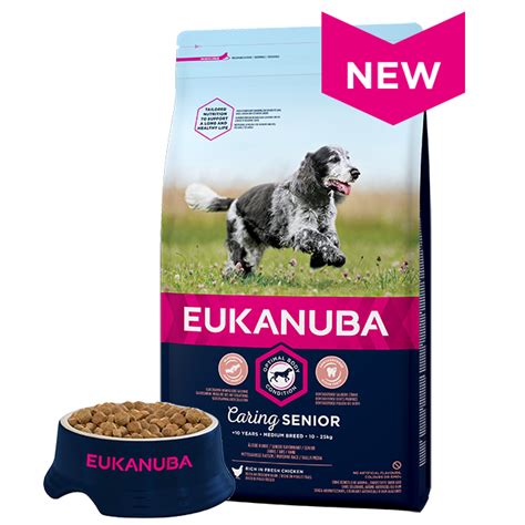 Senior Medium Breed Dry Dog Food Chicken Eukanuba