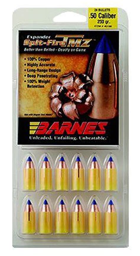 Barnes Muzzleloader 50 Cal Black Powder Spit Fire Tmz 290 Gr 15 Pk