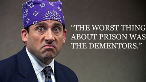 Prison Mike Prison Mike The Office Characters Which Hogwarts House