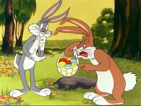 Bugs Bunny Fills In For The Easter Rabbit Looney Tunes Dibujos Dibujos Animados
