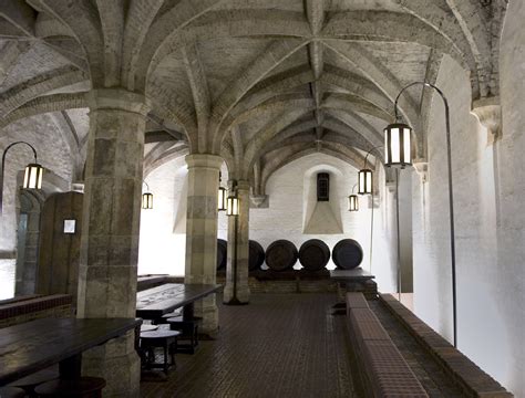 King Henry The Viiis Wine Cellar Underneath The Mod Main Building In