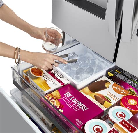 Lg S New Refrigerator Makes Craft Ice For Spirits And Cocktails Maxim