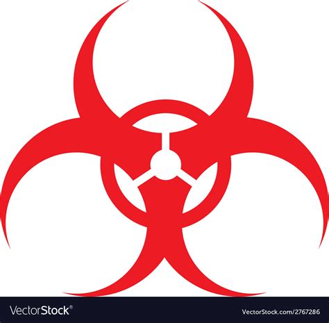 Biohazard Sign Royalty Free Vector Image Vectorstock