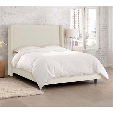 Joss And Main Hanson Upholstered Low Profile Standard Bed And Reviews Wayfair Canada