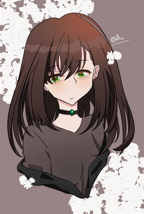 Brown Hair Anime Girl Oc