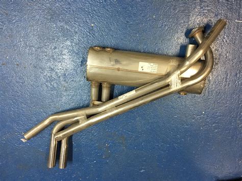 Tr250 Tr6 Cc Standard Stainless Steel Exhaust System Trgb