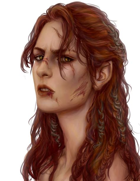 Rhona Comission 2 On Deviantart Fantasy Portraits Character