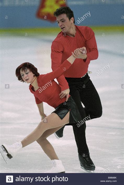 Winners Of The Pair Skating Competition Elena Berezhnaya Left And Anton