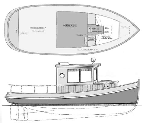 Wooden Tugboat Plans How To And Diy Building Plans Online Class Boat