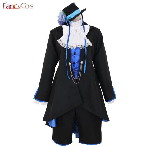 Halloween Black Butler Ciel Phantomhive Anime Version Cosplay Costume