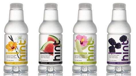 Hint Water New Flavors Dieline Design Branding And Packaging