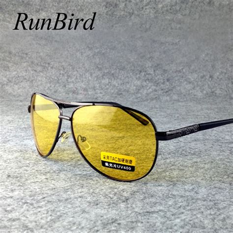 Yellow Polarized Sunglasses Men Women Night Vision Goggles Driving Glasses Driver Polaroid Sun