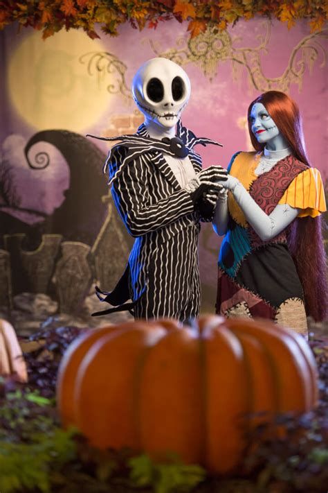 Jack Skellington And Sally Scare Up New Fun In Mickeys Not So Scary