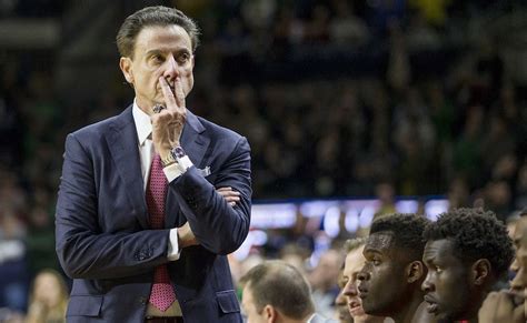 Louisville Basketball Coach Rick Pitino Suspended 5 Games By Ncaa Over Escort Scandal