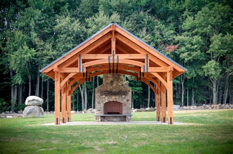 Timber Frame Pavilion Photos The Barn Yard And Great Country Garages