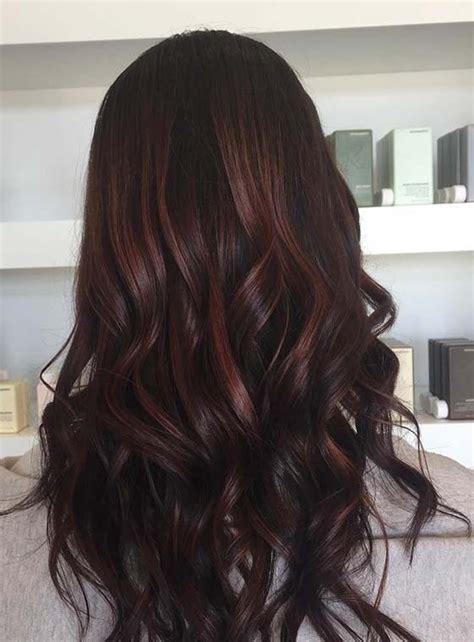 Balayage Chocolate Hair Color Brown Chestnut Brunette Hair Color