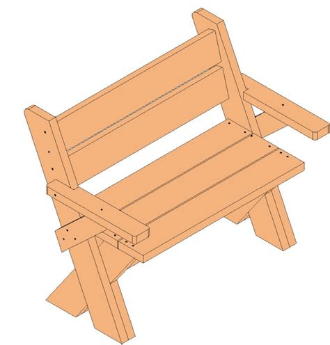 Diy 2x6 Leopold Outdoor Garden Bench Plans Diy Easy Woodworking Project