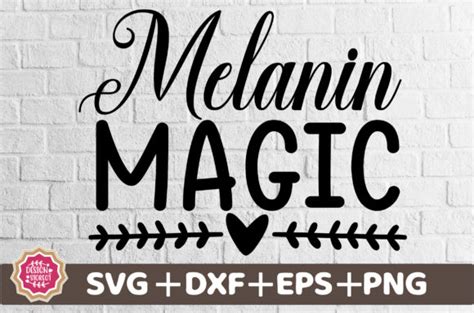 Melanin Magic Svg Graphic By Designstore01 · Creative Fabrica