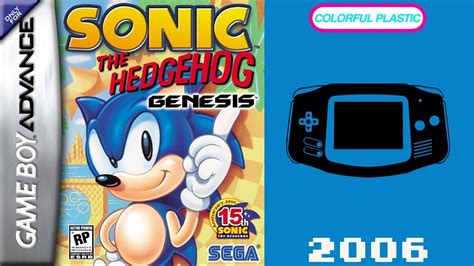Sonic The Hedgehog Genesis Game Boy Advance 2006 Gameplay Lets