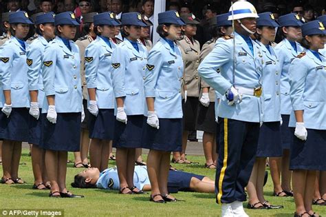 indonesia under fire as female military applicants subjected to virginity tests daily mail