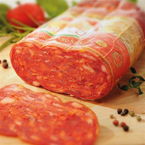 Calabrian Salami Prepacked And Sliced Approx 100 Gr