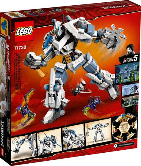 Lego 71738 Zanes Titan Mech Battle Ninjago Tates Toys Australia