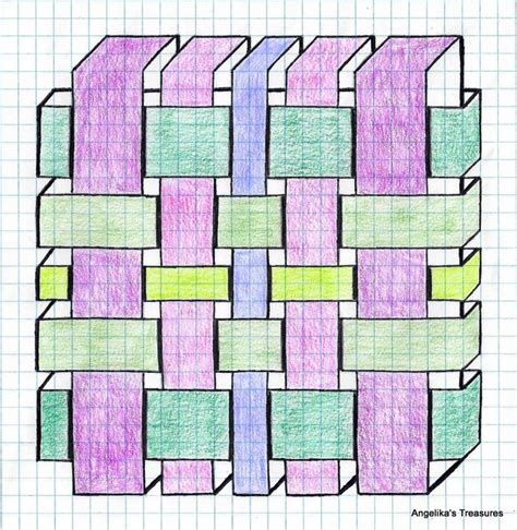 Graph Paper Art Made By Myself Graph Paper Drawings Graph Paper
