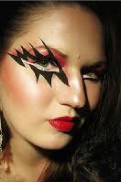 Rock Star Punk Makeup Edgy Makeup Rock Makeup