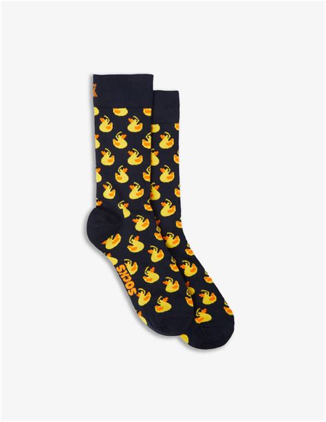 Shop Happy Socks Rubber Duck Sock On Rinascente
