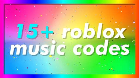 15 Roblox Music Codesids Working 20192020 Youtube