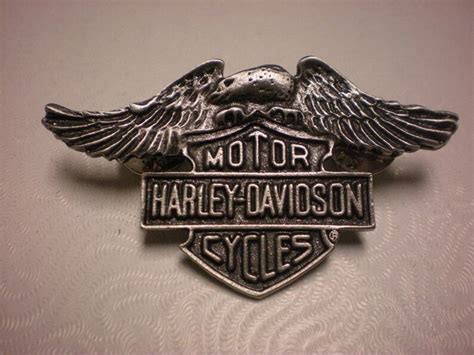 Vintage Harley Davidson Pin Great Shape Etsy