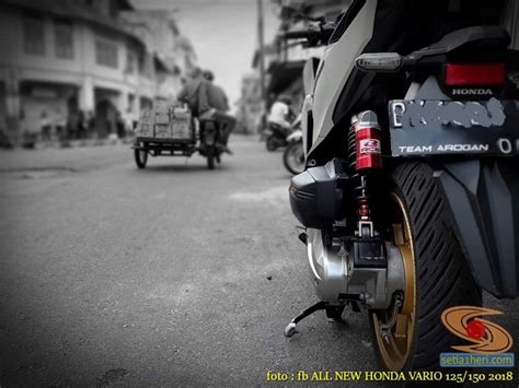 Kumpulan modifikasi shock belakang Honda Vario 125 dan 150 tahun 2018