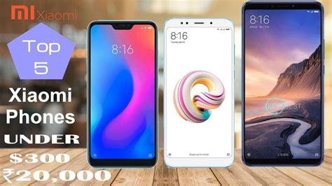 My top 15 best smartphones of 2018! Top 5 Xiaomi Best Budget Phones in 2018 | Discount cell ...