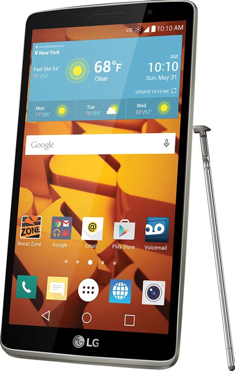 Customer Reviews Boost Mobile Lg G Stylo 4g With 8gb Memory Prepaid