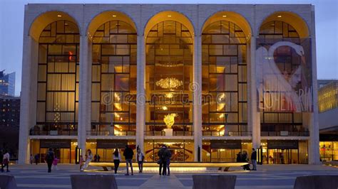 Metropolitan Opera In New York Also Called Met New York City Usa
