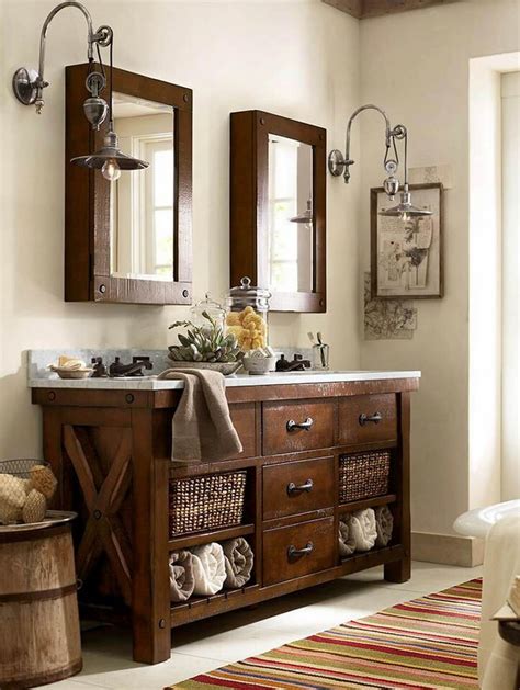 Best Rustic Bathroom Vanity Ideas And Designs For