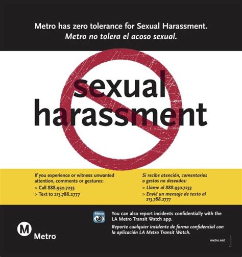 Metro Enhances Reporting And Tracking Of Sexual Harassment And Asks Victims To Always Call Law