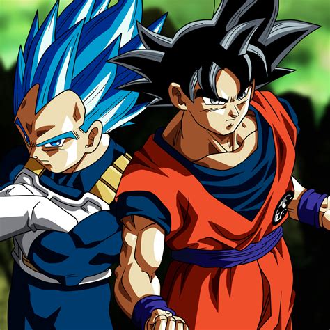 When creating a topic to discuss new spoilers, put a warning in the title, and keep the title itself the premise is that vegeta was sent to earth instead of goku. 2048x2048 Son Goku Vegeta In Dragon Ball Super 5k Ipad Air ...