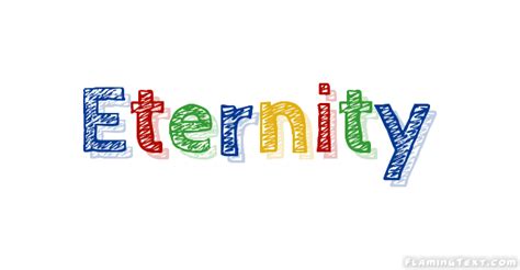Eternity Лого Бесплатный инструмент для дизайна имени от Flaming Text